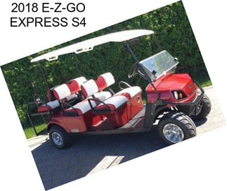 2018 E-Z-GO EXPRESS S4