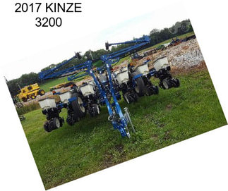 2017 KINZE 3200