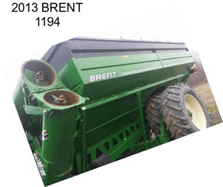 2013 BRENT 1194