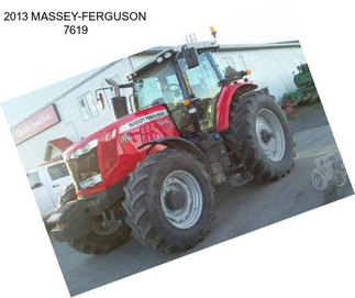 2013 MASSEY-FERGUSON 7619