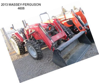 2013 MASSEY-FERGUSON 4608