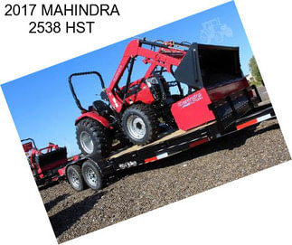 2017 MAHINDRA 2538 HST