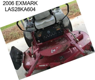 2006 EXMARK LAS28KA604