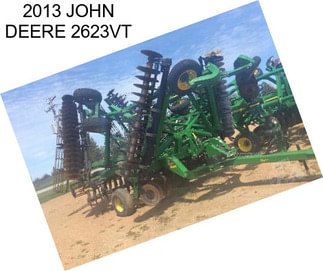 2013 JOHN DEERE 2623VT