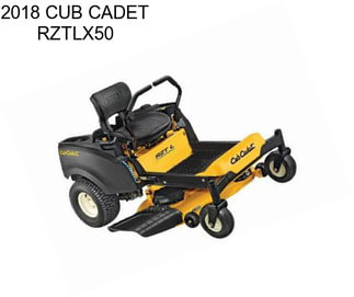 2018 CUB CADET RZTLX50