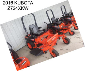 2016 KUBOTA Z724XKW