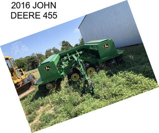 2016 JOHN DEERE 455