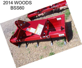 2014 WOODS BSS60