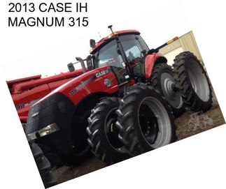 2013 CASE IH MAGNUM 315