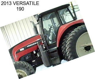 2013 VERSATILE 190