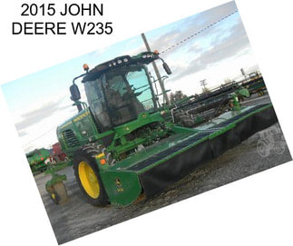 2015 JOHN DEERE W235
