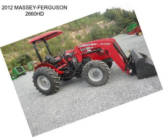 2012 MASSEY-FERGUSON 2660HD