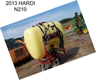 2013 HARDI N210