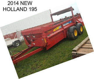 2014 NEW HOLLAND 195