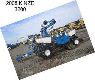 2008 KINZE 3200