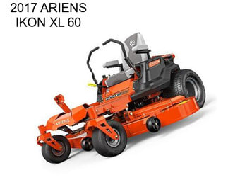 2017 ARIENS IKON XL 60