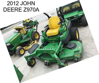 2012 JOHN DEERE Z970A