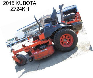 2015 KUBOTA Z724KH