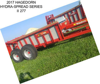 2017 HAGEDORN HYDRA-SPREAD SERIES II 277