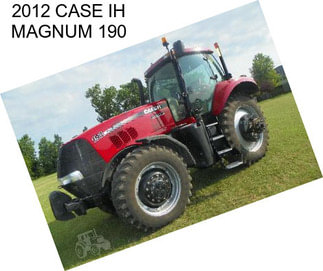 2012 CASE IH MAGNUM 190