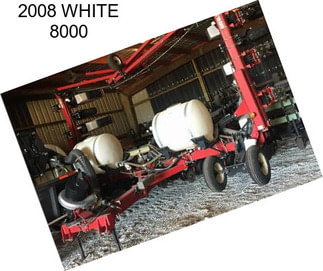 2008 WHITE 8000