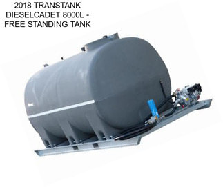 2018 TRANSTANK DIESELCADET 8000L - FREE STANDING TANK