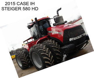 2015 CASE IH STEIGER 580 HD