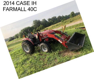 2014 CASE IH FARMALL 40C