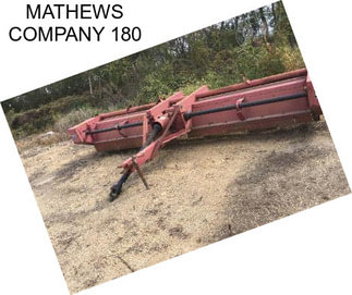 MATHEWS COMPANY 180