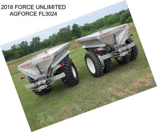 2018 FORCE UNLIMITED AGFORCE FL3024