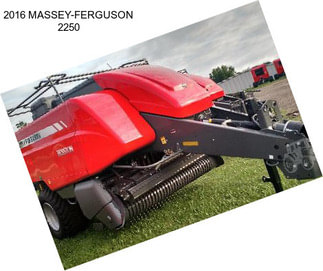 2016 MASSEY-FERGUSON 2250