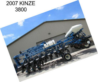 2007 KINZE 3800