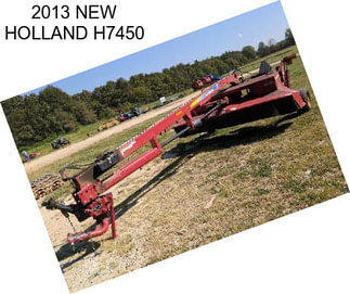 2013 NEW HOLLAND H7450