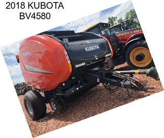 2018 KUBOTA BV4580