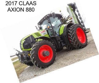 2017 CLAAS AXION 880