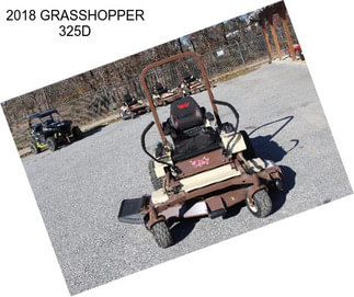2018 GRASSHOPPER 325D