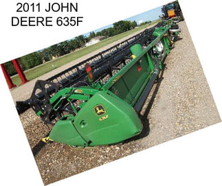 2011 JOHN DEERE 635F