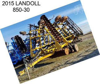 2015 LANDOLL 850-30