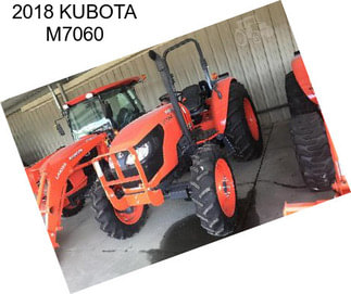 2018 KUBOTA M7060