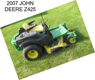 2007 JOHN DEERE Z425