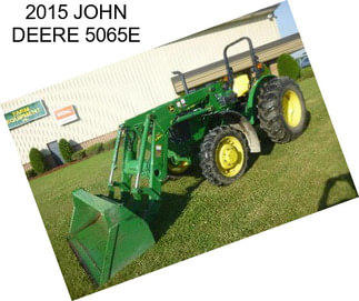 2015 JOHN DEERE 5065E