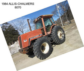 1984 ALLIS-CHALMERS 8070