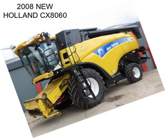 2008 NEW HOLLAND CX8060