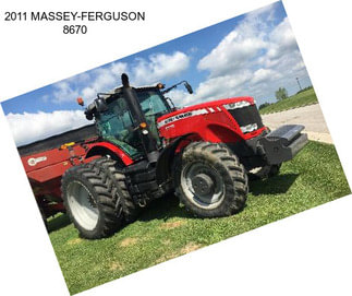 2011 MASSEY-FERGUSON 8670