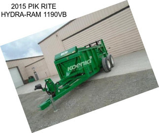 2015 PIK RITE HYDRA-RAM 1190VB