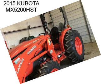 2015 KUBOTA MX5200HST