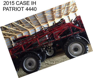 2015 CASE IH PATRIOT 4440