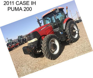 2011 CASE IH PUMA 200