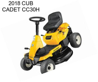 2018 CUB CADET CC30H