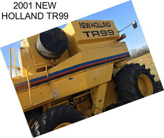 2001 NEW HOLLAND TR99